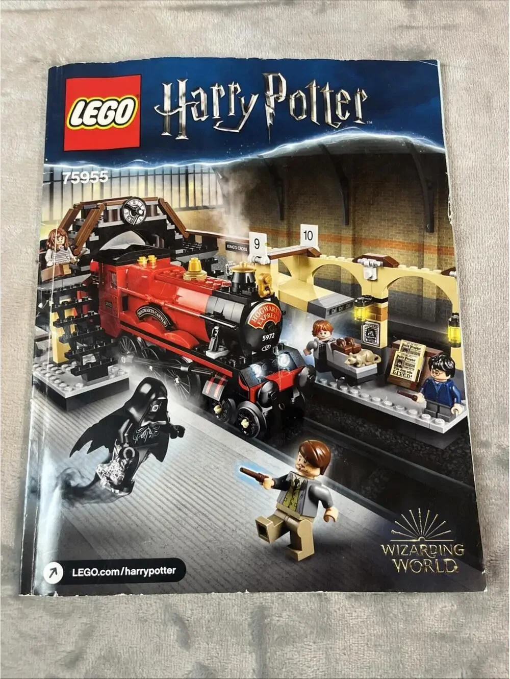 Harry Potter Lego INSTRUCTIONS For Hogwarts Express 75955 INSTRUCTIONS ONLY